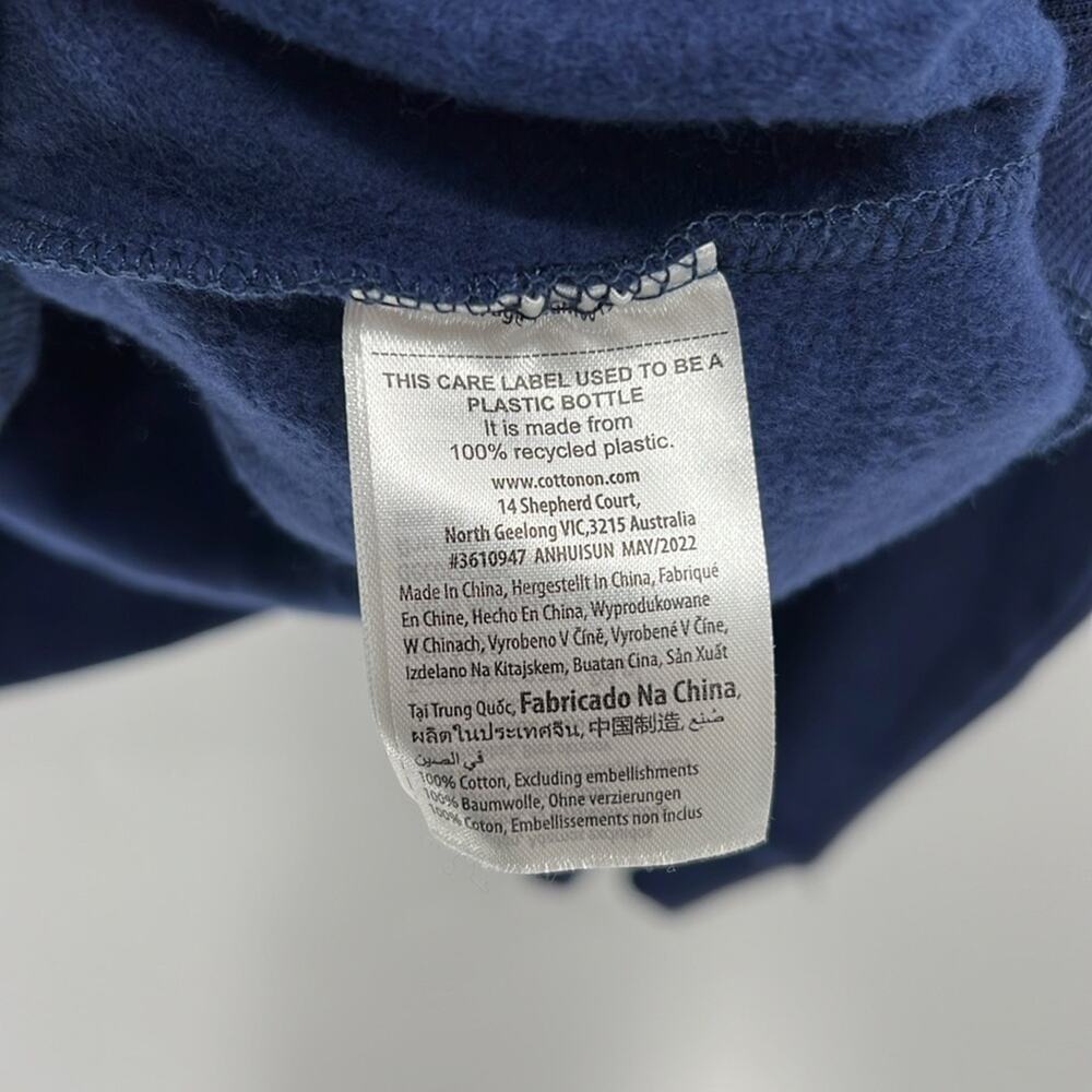 Cotton On Men's California Dreaming Crewneck Sweatshirt - Navy - Medium - NWT - Picture 5 of 6